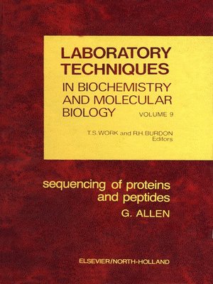 cover image of Sequencing of Proteins and Peptides
